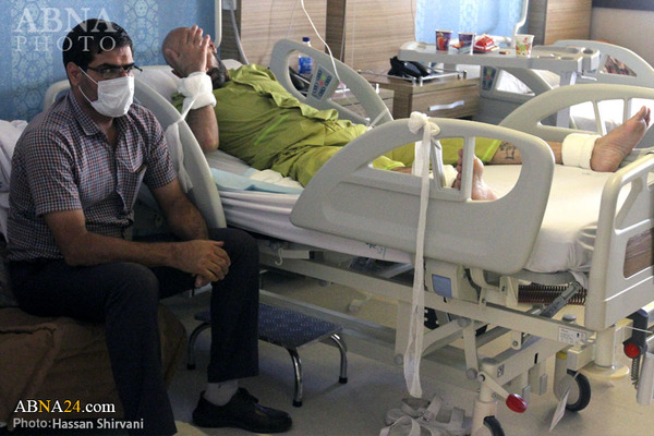 Fotostrecke: Pflege der Verletzte der Mina-Katasrophe in iranischen Krankenhäusern