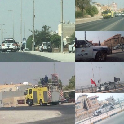 Bahraini forces insult and take down “Ashura” flags and banners