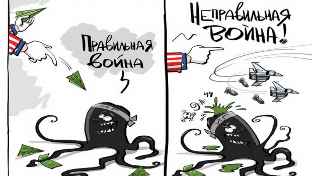 Операция РФ и США против ИГИЛ, слова и дела