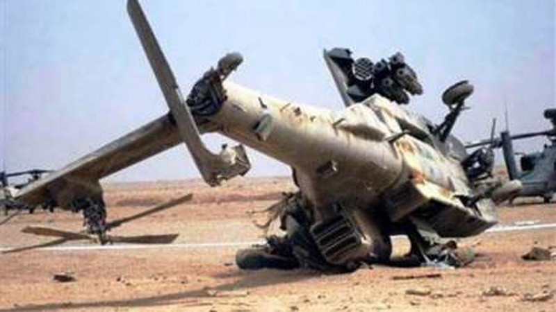 افغانستان میں برطانیہ کا ایک فوجی ہیلی کاپٹر گر کر تباہ 