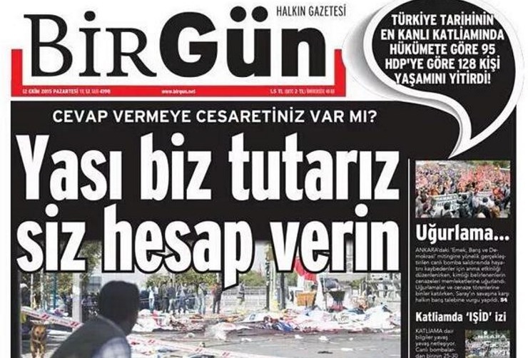 BirGün’den ‘Ankara katliamı’ soruları: Cevap vermeye cesaretiniz var mı?
