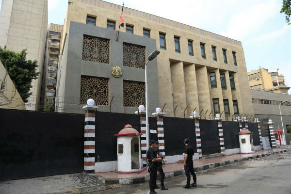 دمشق میں روسی سفارت خانے پر راکٹوں سے حملہ