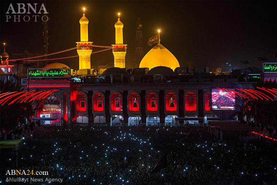 Photos: Imam Hussain, al-Abbas holy shrines' flags changed to black
