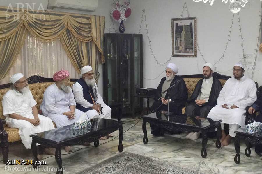 بنگلادیش کے علمائے اہل سنت کی اہل بیت(ع) عالمی اسمبلی کے سکریٹری جنرل سے ملاقات+ تصاویر