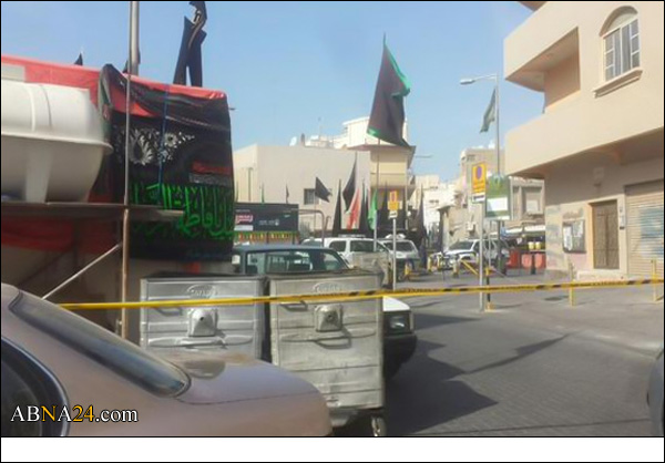 السلطات في البحرين تغلق شارع الإمام الحسين (ع) لأسباب مجهولة+صورة