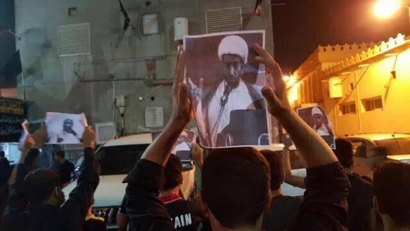 تظاهرة في نويدرات وسند تضامنا مع الشيخ عبدالزهراء المبشر