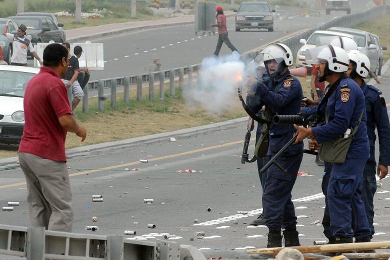 Bahrain people condemns excessive police force 