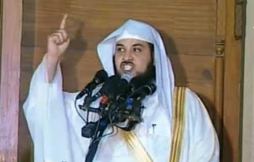 Moroccans reject fanatical Saudi Imam 'Mohamed Al-Arifi' due to his calls for jihad against the Shia Muslims & supporting ISIL