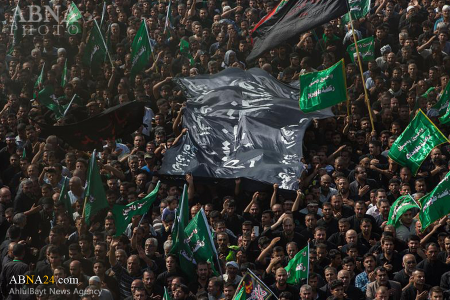تقرير مصور/ المعزون يتدفّقون الى حرم أبي الفضل العباس عليه السلام  