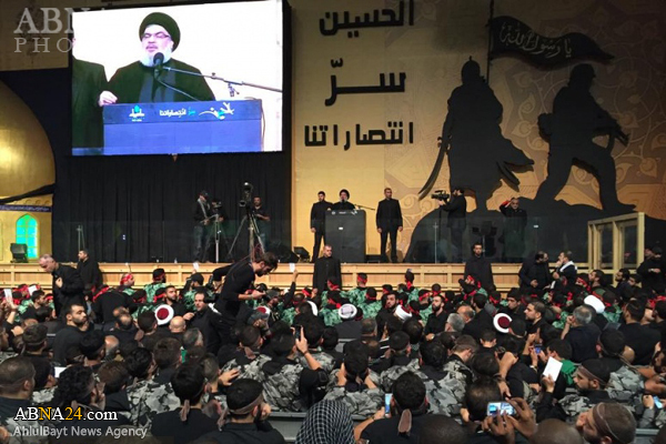 تقرير مصور/ خطاب السيد حسن نصر الله في الليلة العاشرة 