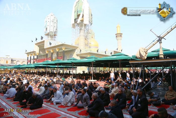 Photos: Ashura & Tasua mourning procession hold in Kadhimiya, Iraq
