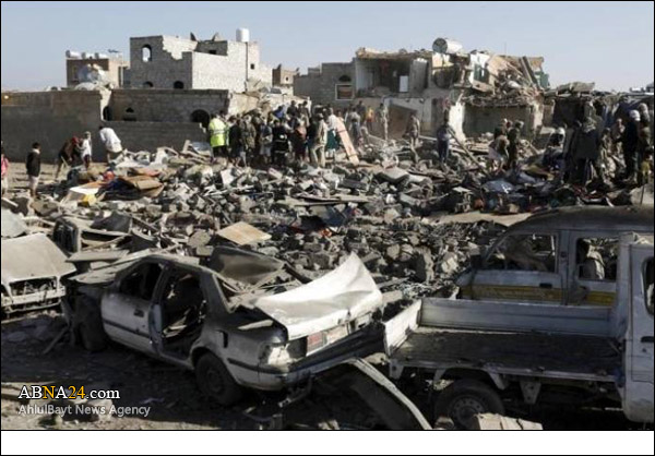 العدوان السعودي يغير 30 غارة على مناطق سكنية في مأرب