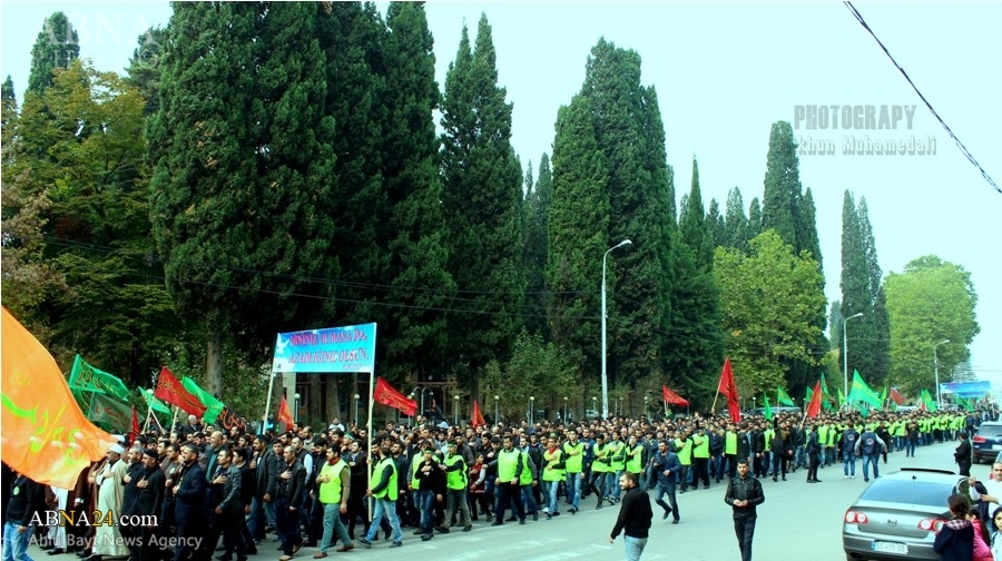 تصویری رپورٹ/ جارجیا کے دار الحکومت میں عزاداری