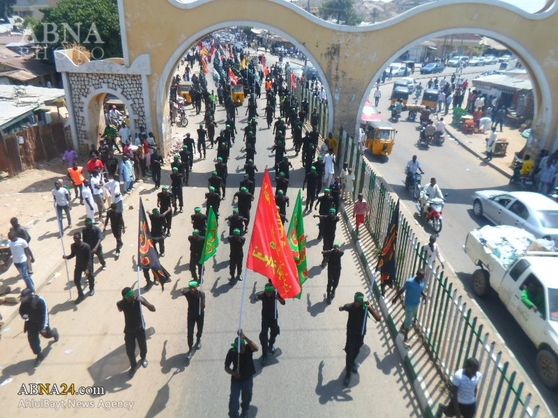 تقرير مصور/ مواكب حسينية في مدينتي "كانو وبانجي" النجيريتين