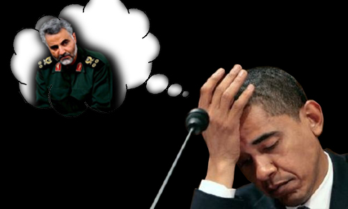 General Süleymani ‘‘dört’’nala, Obama Seyirci 