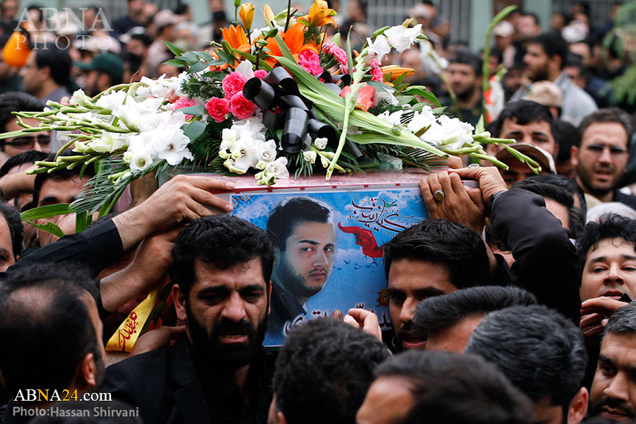 تصویری رپورٹ: مدافعین حرم حضرت بی بی زینب (س) کے دو شہیدوں کا تشییع جنازہ