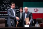 IransÖlminister trifft den russischenEnergieminister in Teheran 