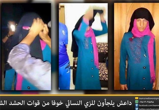 Irak’tan kaçmak isteyen IŞİD’liler kadın kılığında