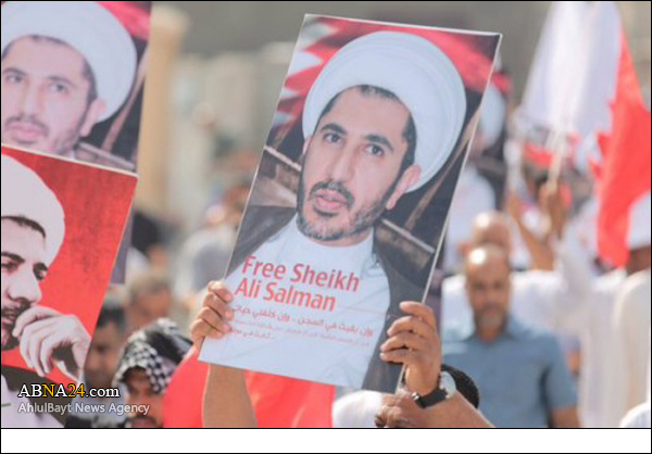 الآلاف يتظاهرون وينددون استمرار اعتقال الشيخ علي سلمان وإعدام الشيخ النمر+صور