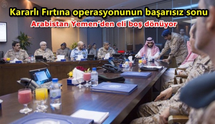 Suudiler Yemen'den eli boş dönüyor