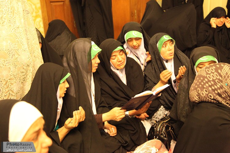Japanese Shia Muslims presence at Imam Reza holy shrine in Mashhad