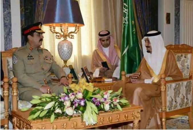 جنرل راحیل کی ملک سلمان سے ملاقات، باہمی سکیورٹی کی فراہمی پر تبادلہ خیال