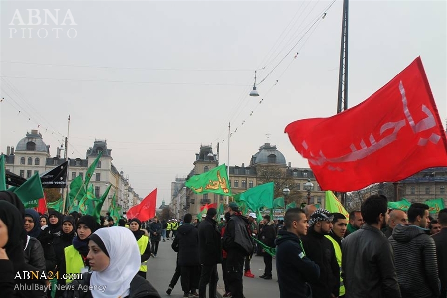“Ceremonia de Luto Hussaini  en  Copenhague  (Dinamarca)”