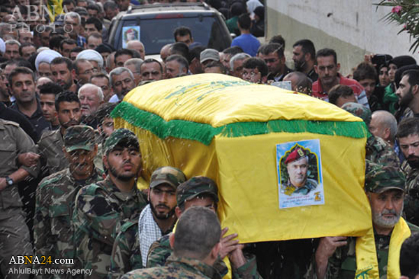 Photos: Funeral Ceremony of Hezbollah Commander Martyr, Ali Hussein Balhas