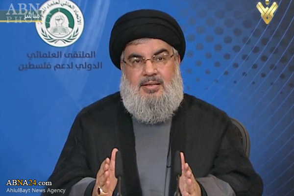 السيد نصر الله: الانتفاضة اليوم تضع الامة الاسلامية من جديد امام مسؤولياتها تجاه فلسطين والاقصى