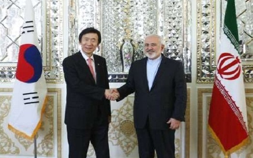 ایران اور جنوبی کوریا کے وزرائے خارجہ کی ملاقات