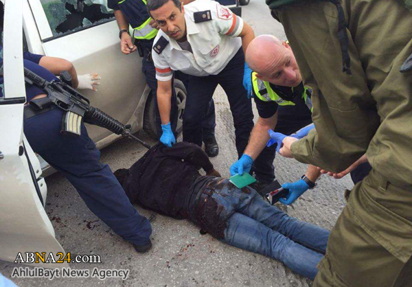 شاب فلسطيني يستشهد بعد تنفيذ عملية دهس لاربعة إسرائيليين بالضفة الغربية+صور