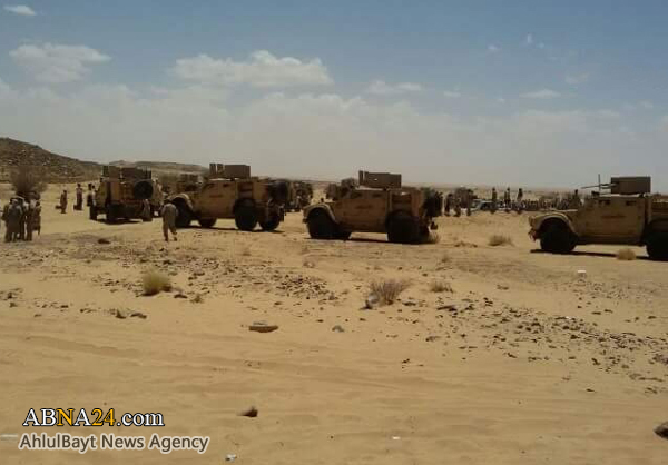 انفجار كبير يهز معسكر تابع للرئيس الفاقد للشرعية والعدوان السعودي ومقتل 18 وعشرات الجرحى