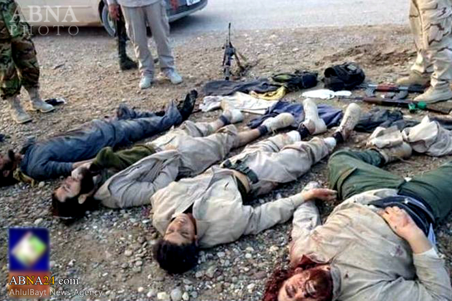 Irak Halk Komiteleri Tarafından Bozguna Uğrayan IŞİD üyeleri / Foto (+18)