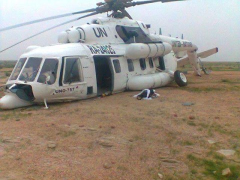 جنوب السودان : سقوط طائرة شحن تابعة للأمم المتحدة قرب مطار ملكال بولاية أعالى النيل
