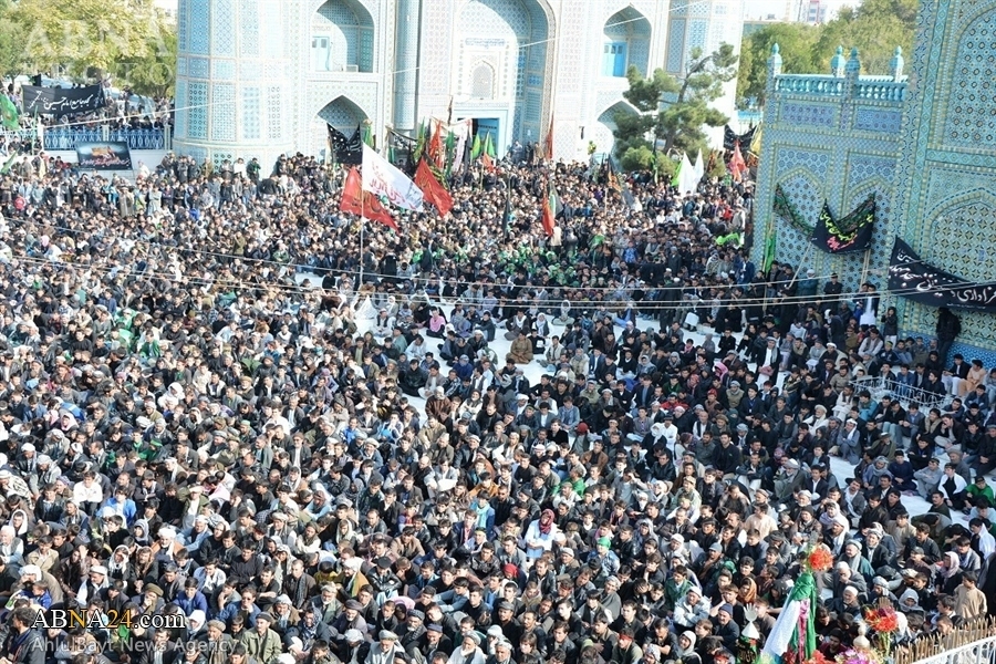 تقرير مصور/ احياء مراسم العزاء الحسيني في مدينة "مزار شريف" الأفغانية