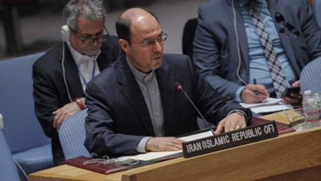 Iran envoy to UN condemns Israeli atrocities