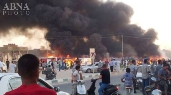 35 شهيدا وجريحاً على الاقل بتفجير مجلس العزاء جنوب غربي بغداد