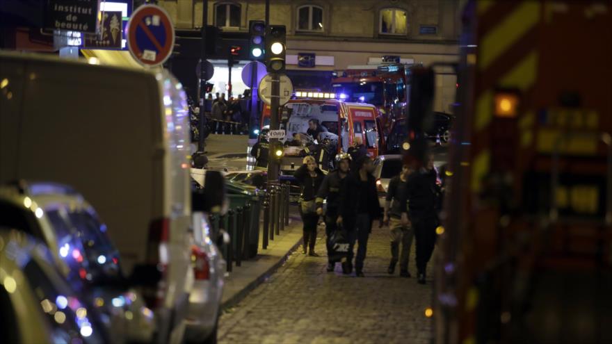 Fusillades, explosions et prise d'otage à gauche 128 morts à Paris