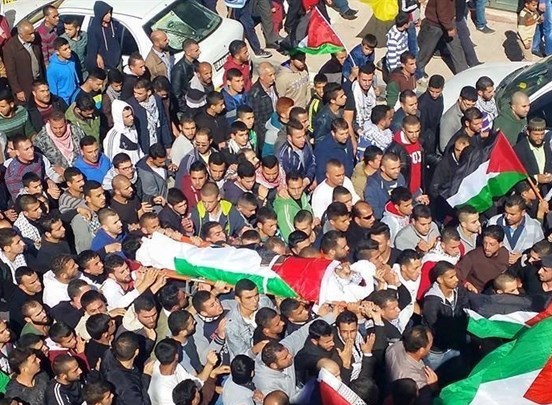 Thousands attend funerals of two Palestinians shot dead by Israeli forces
