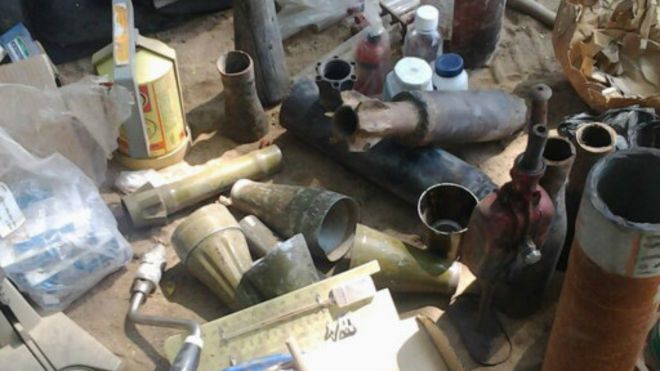 An lalata wurin ƙera makaman Boko Haram 