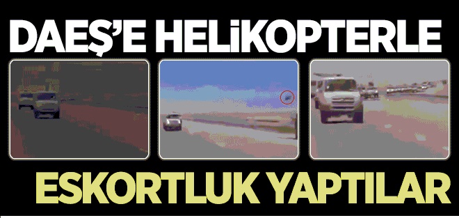 ABD askeri IŞİD'e eskortluk ederken yakalandı / Video+Foto