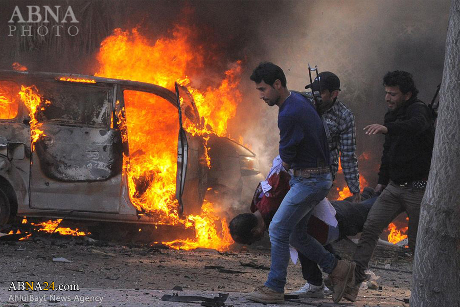 استشهاد مدني واصابة 8 أشخاص بينهم شرطة بانفجارين متفرقين في بغداد 