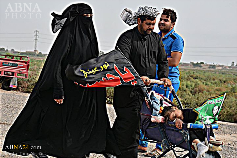 “Peregrinos Recorren a  Pie el sur de Iraq  en las Vísperas del ‘Arbain Hussaini”