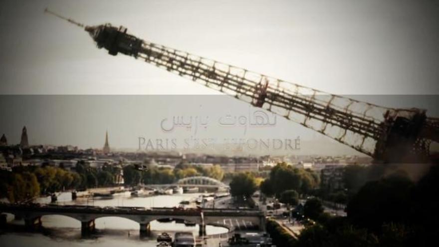 Daesh mis en scène la chute de la Tour Eiffel dans sa nouvelle vidéo