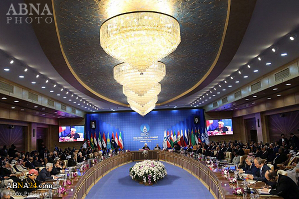 بيان قمة طهران يشدد على أهمية الحقوق السيادية للدول التي تمتلك احتياطيات الغاز