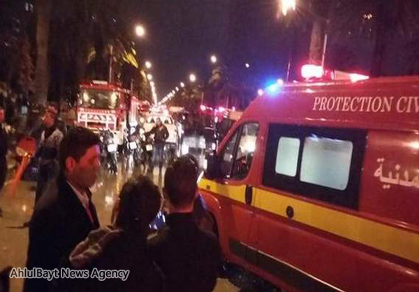 انفجار كبير يستهدف حافلة ويسفر عن مقتل 12 عنصرا من الحرس التونسي