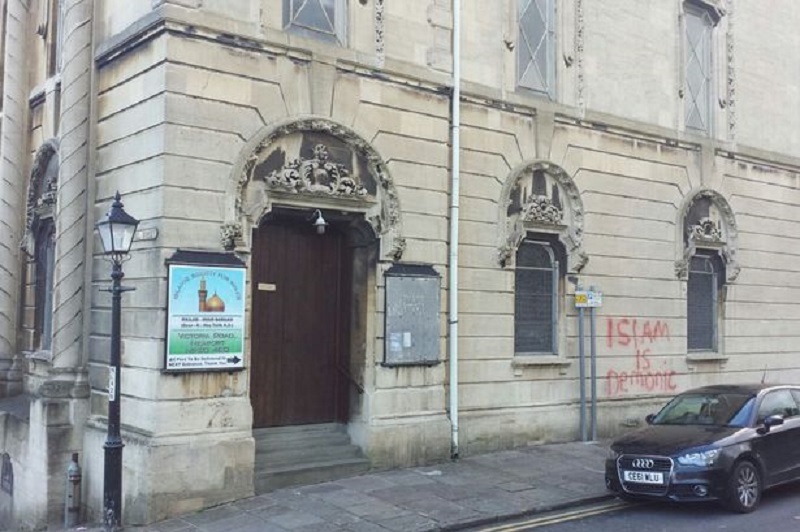 Two mosques vandalized with anti-Islamic graffiti in Wales
