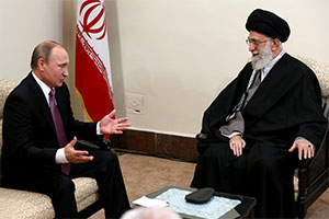  Ajatollah Khamenei spricht mit Wladimir Putin 