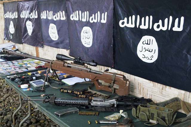 8 militan bawa bendera ISIS terbunuh