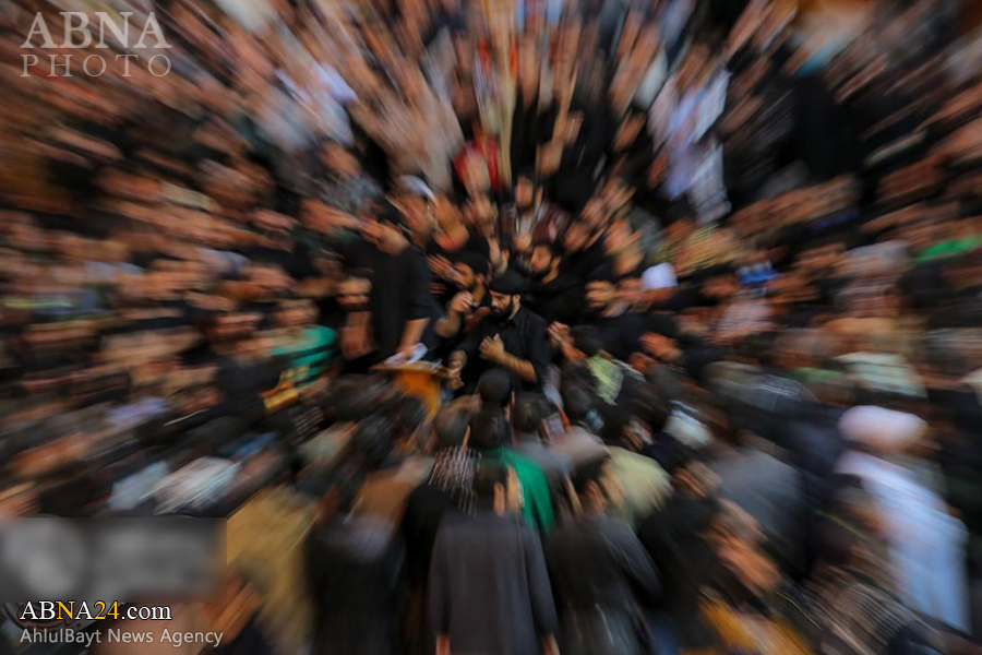 Azadari penziarah Arba'in Iran di Najaf